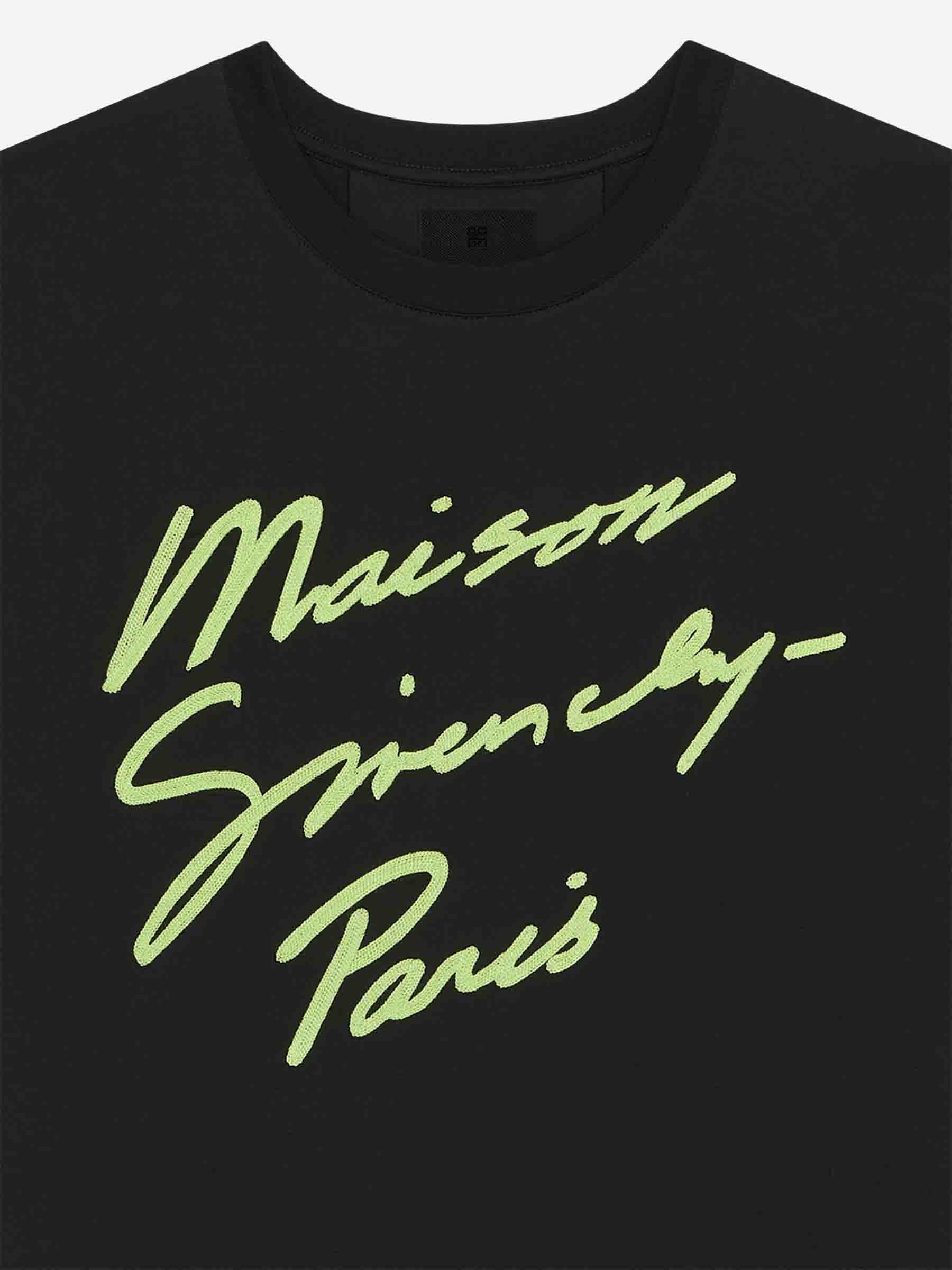 Givenchy Hombre Barcelona Camiseta Logo Algodón color Negro sku 553-004087 01 - Foto 4