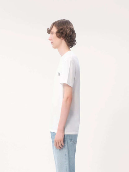 Valentino Hombre Barcelona Camiseta Logo Algodón color Blanco sku 553-004092 01 - Foto 3