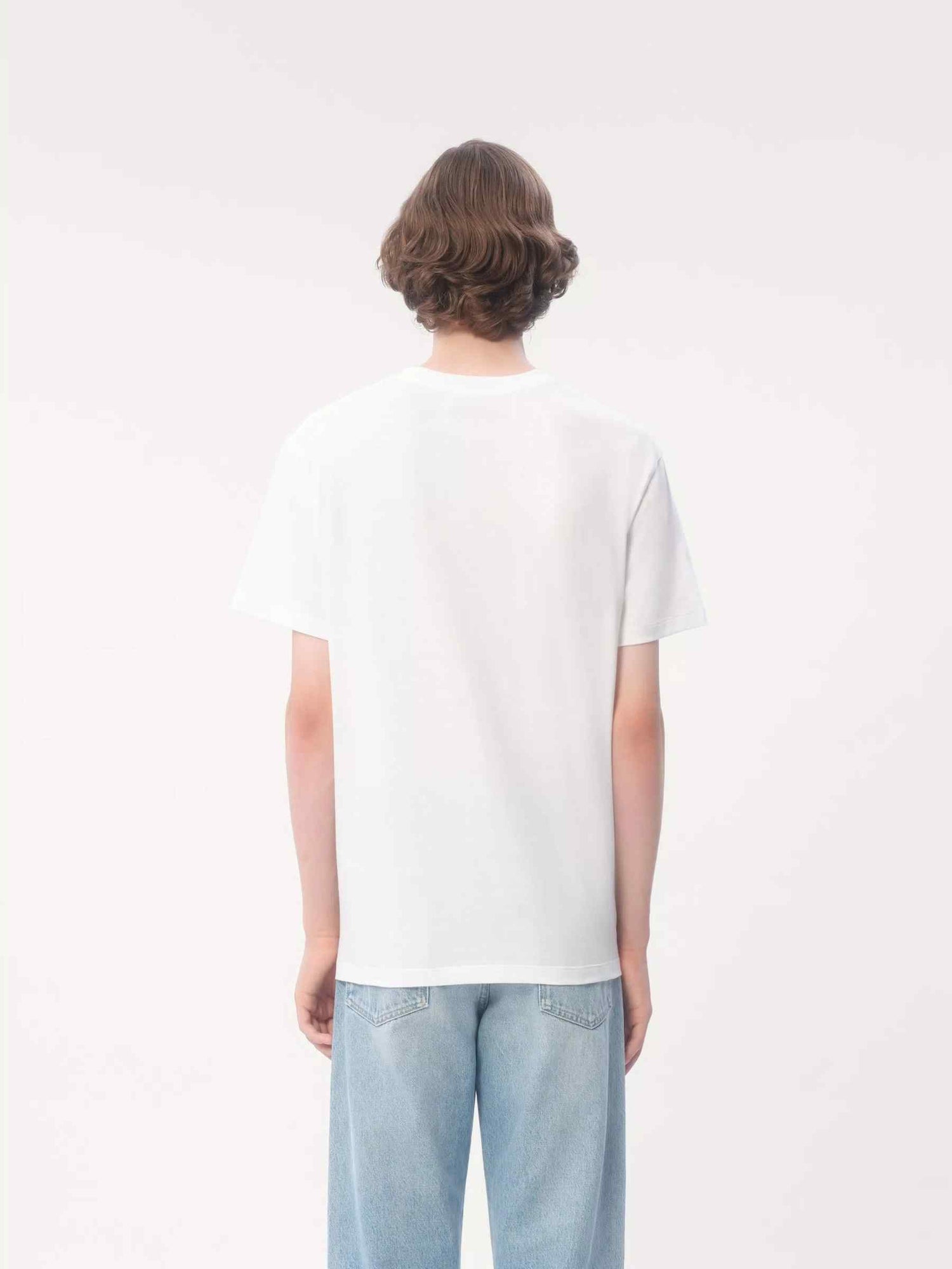 Valentino Hombre Barcelona Camiseta Logo Algodón color Blanco sku 553-004092 01 - Foto 4