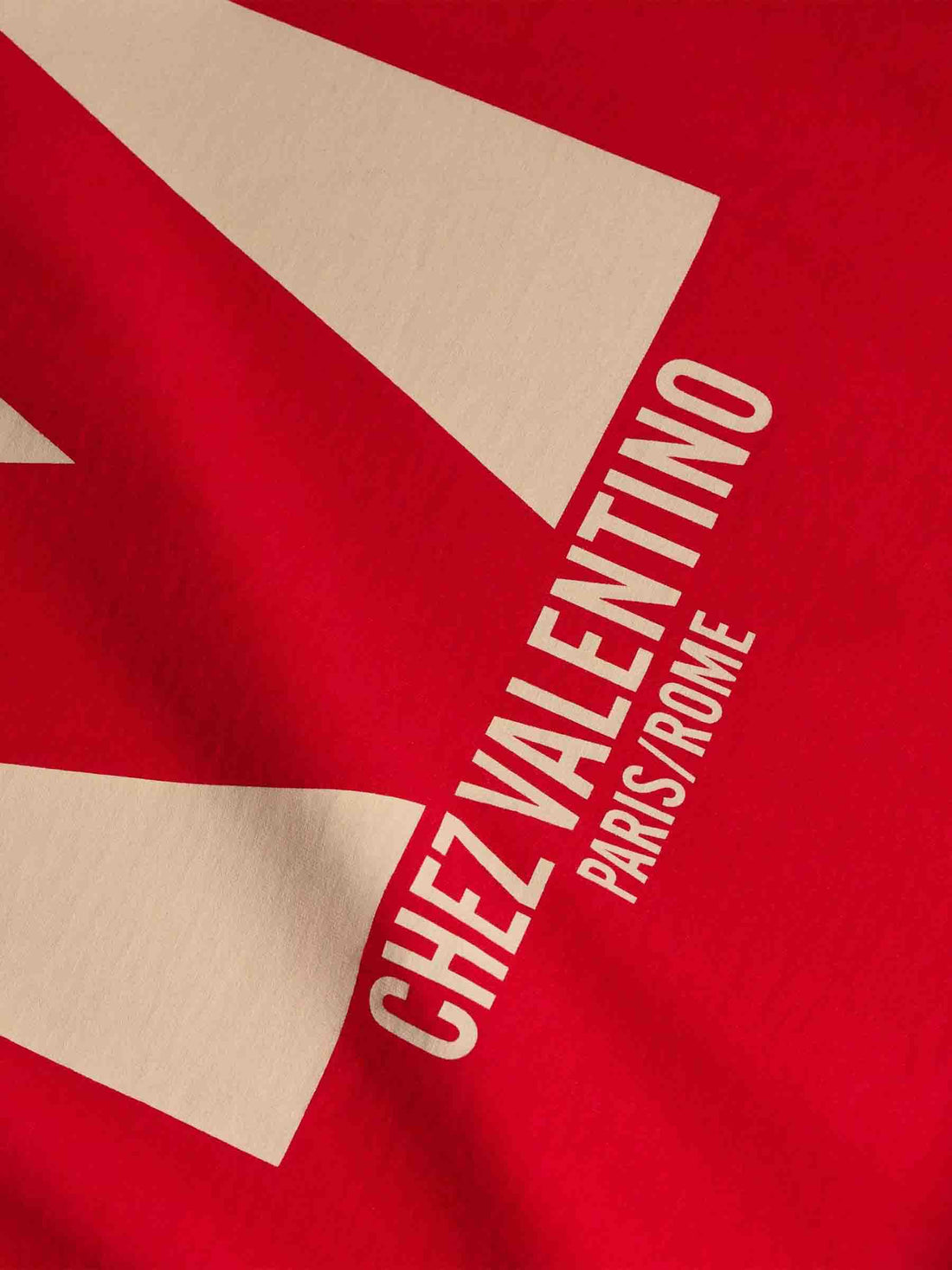 Valentino Hombre Barcelona Camiseta Logo Algodón color Rojo sku 553-004093 00 - Foto 2