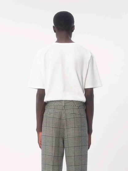 Valentino Hombre Barcelona Camiseta Logo Algodón color Blanco sku 553-004093 02 - Foto 4