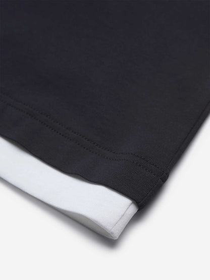 Brioni Hombre Barcelona Camiseta Logo Contraste color Azul Cobalto sku 553-004109 01 - Foto 4