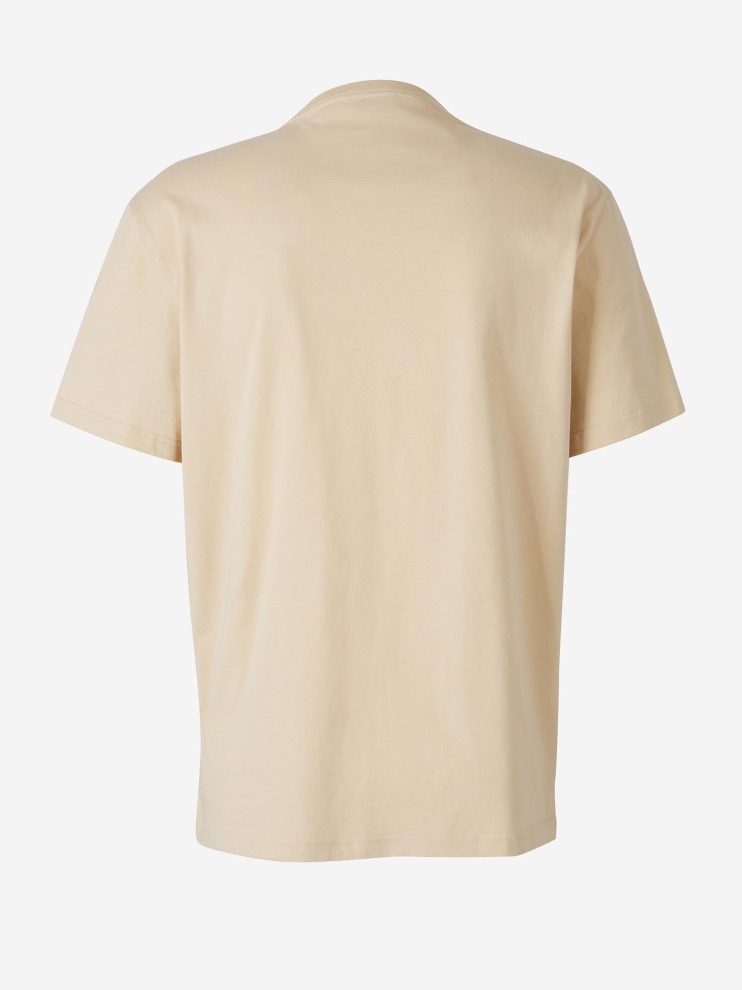 Alexander McQueen Hombre Barcelona Camiseta Logo Algodón color Beige sku 553-004119 01 - Foto 2