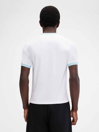 Jacquemus Hombre Barcelona Camiseta Venice Palm Tree color Blanco sku 553-004121 00 - Foto 4