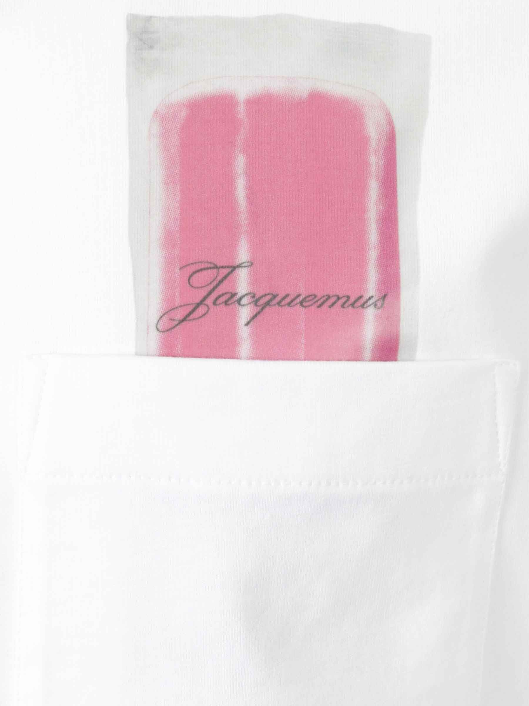 Jacquemus Hombre Barcelona Camiseta Estampado Esquimau color Blanco sku 553-004124 00 - Foto 3