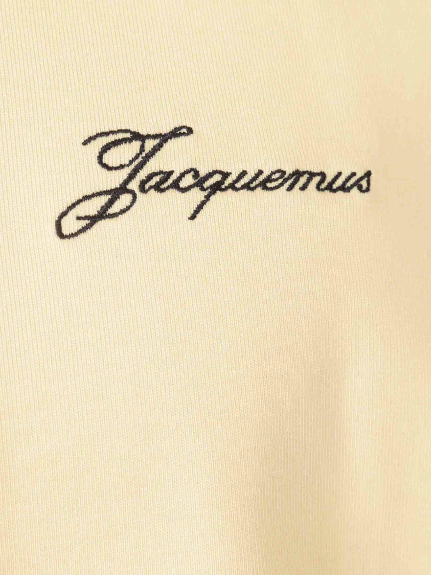 Jacquemus Hombre Barcelona Camiseta Haltères Algodón color Amarillo Claro sku 553-004125 00 - Foto 2
