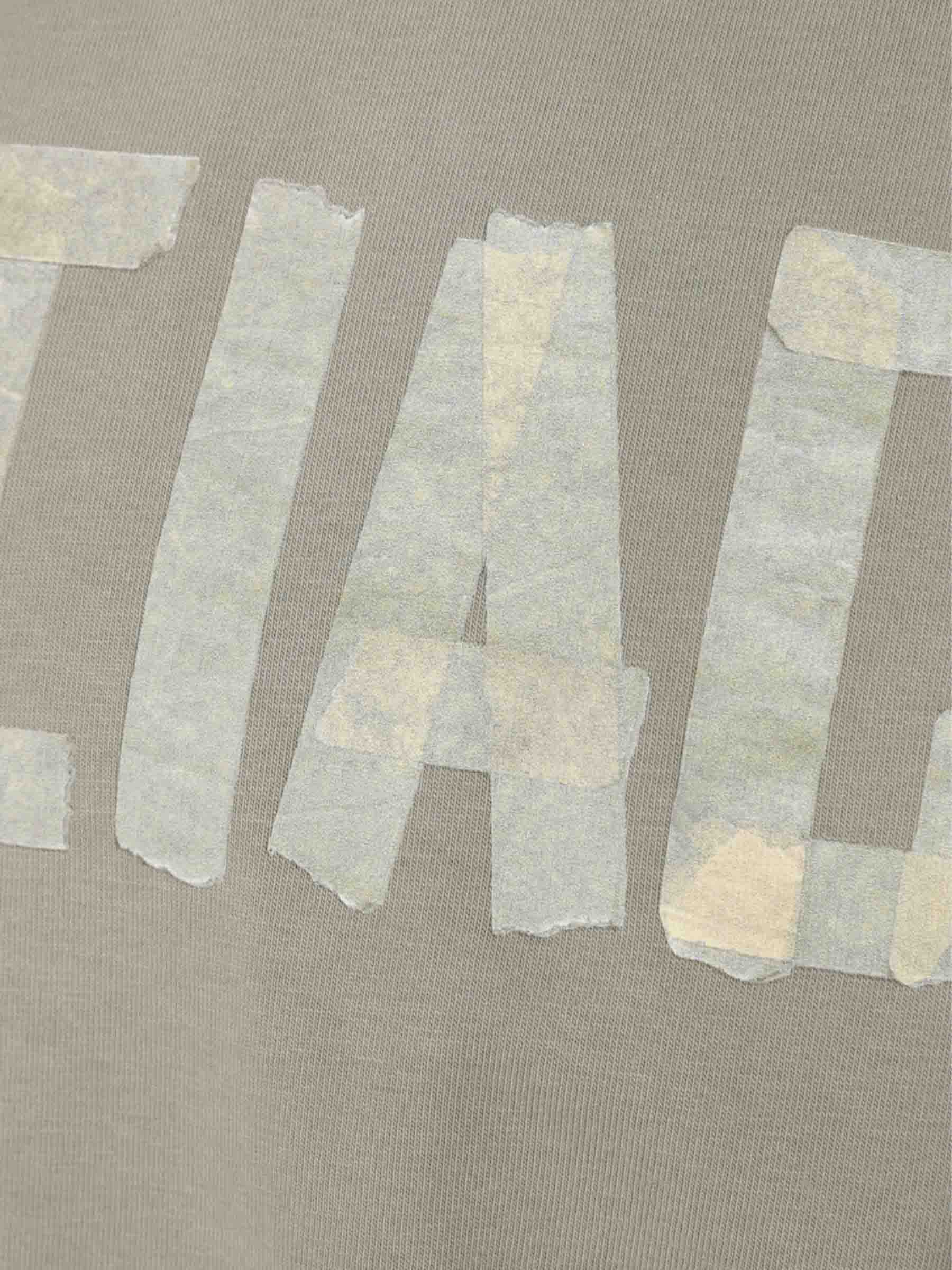 Outlet online Balenciaga Hombre Camiseta Tape Type color Verde Militar sku 553-004143 01 - Foto 3