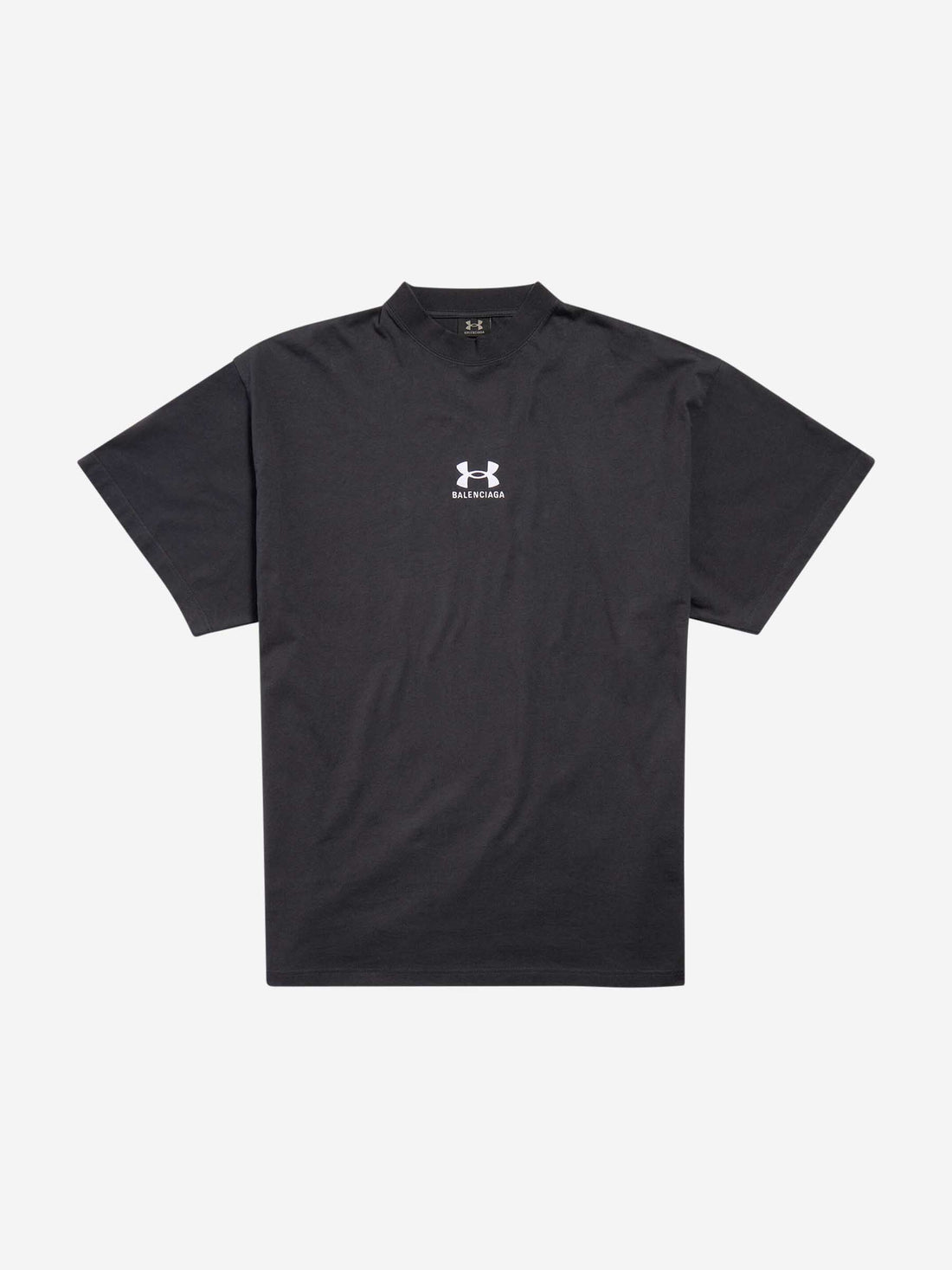 Outlet online Balenciaga X Under Armour Hombre Camiseta Logo Algodón color Negro sku 553-004148 01 - Foto 1