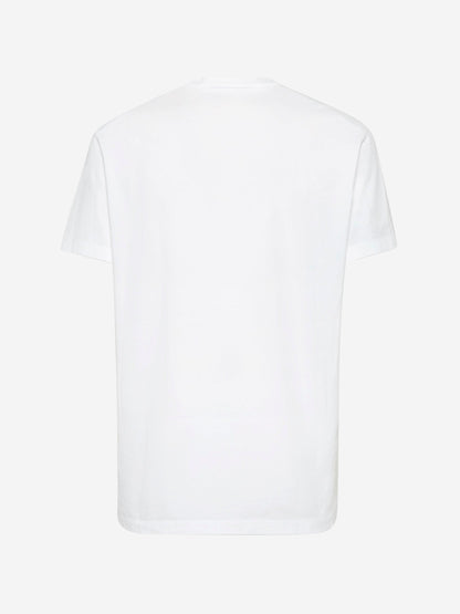 Dsquared2 Hombre Barcelona Camiseta Logo Algodón color Blanco sku 553-004192 01 - Foto 4