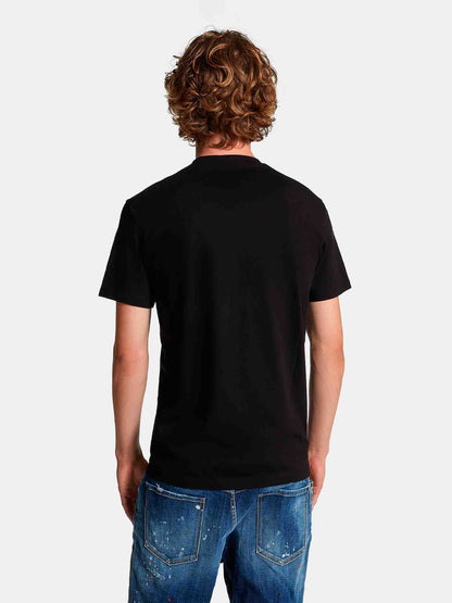 Dsquared2 Hombre Barcelona Camiseta Logo Algodón color Blanco sku 553-004193 01 - Foto 3