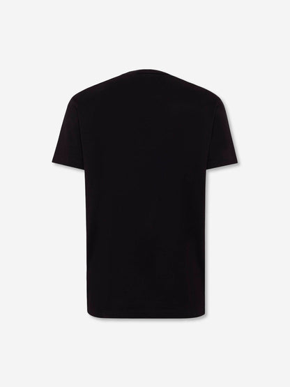Dsquared2 Hombre Barcelona Camiseta Logo Algodón color Blanco sku 553-004193 01 - Foto 4