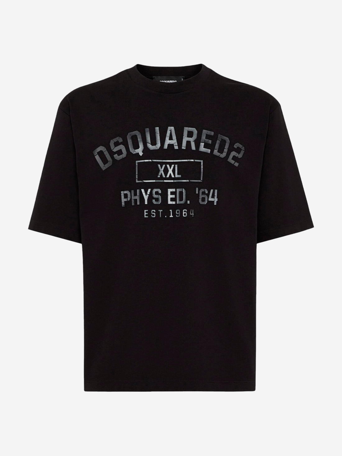 Dsquared2 Hombre Barcelona Camiseta Logo Algodón color Negro sku 553-004195 01 - Foto 1