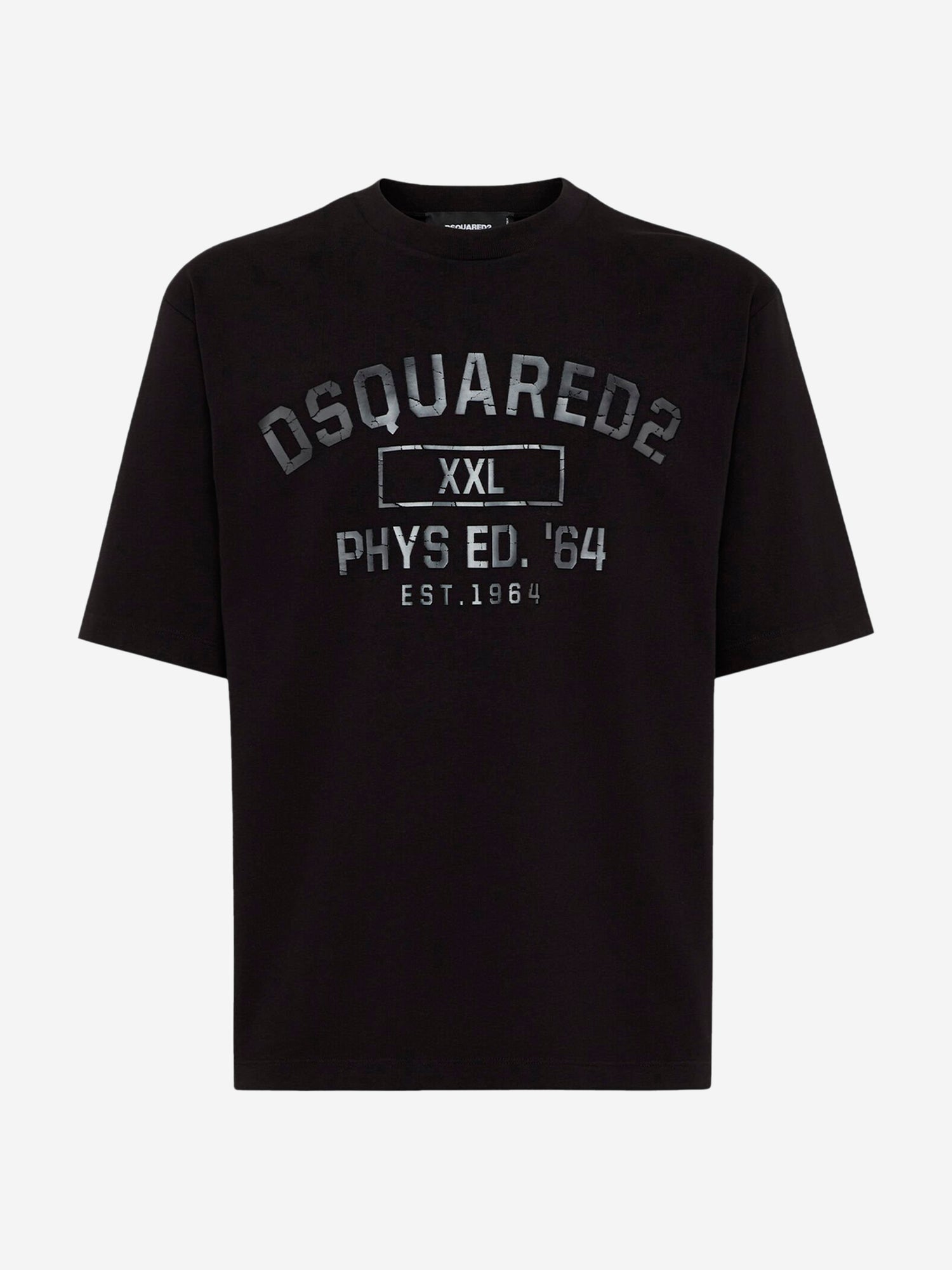 Dsquared2 Hombre Barcelona Camiseta Logo Algodón color Negro sku 553-004195 01 - Foto 1