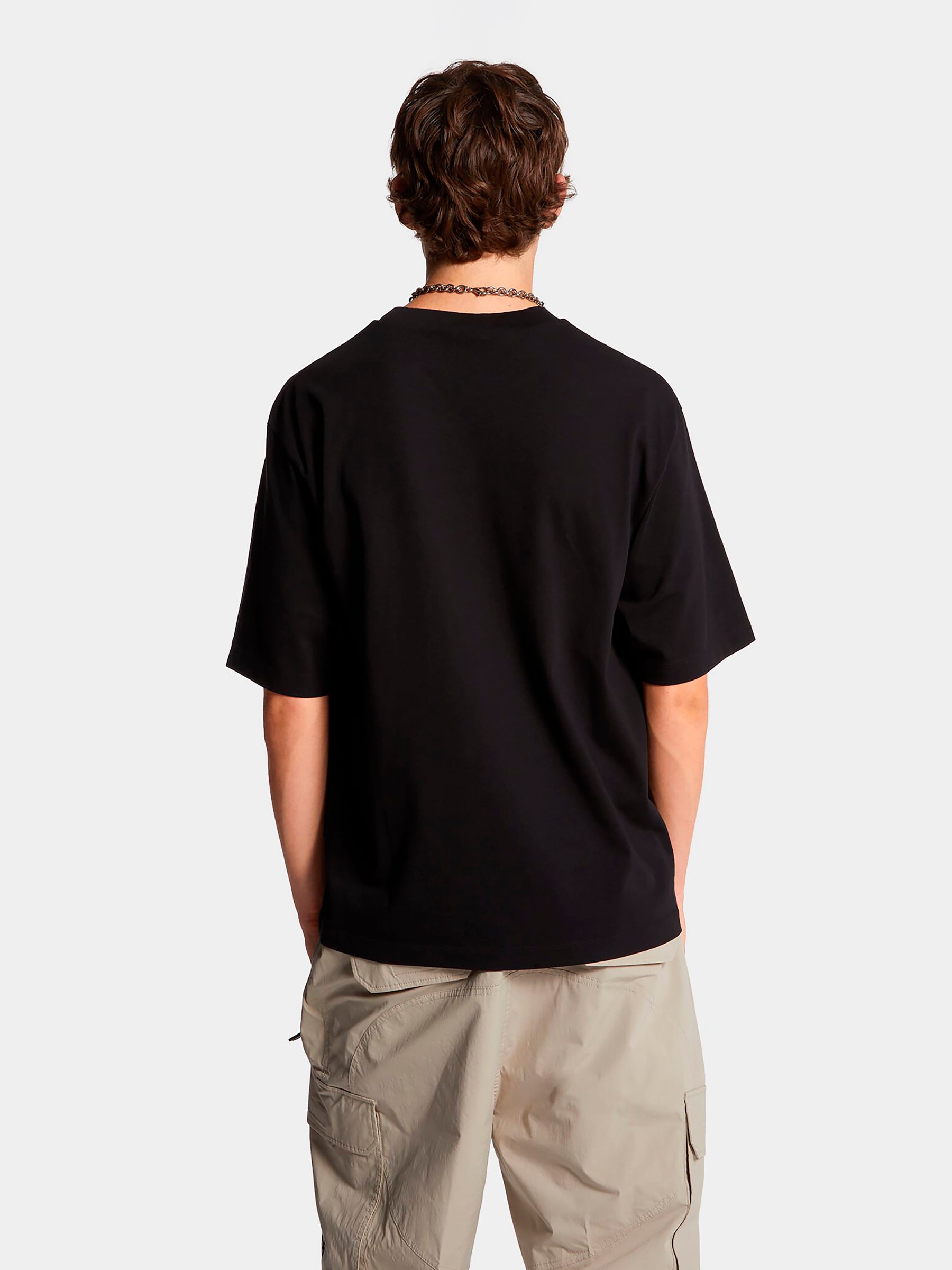 Dsquared2 Hombre Barcelona Camiseta Logo Algodón color Negro sku 553-004195 01 - Foto 3