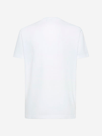 Dsquared2 Hombre Barcelona Camiseta Logo Algodón color Blanco sku 553-004196 01 - Foto 4