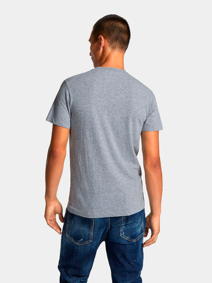 Dsquared2 Hombre Barcelona Camiseta Logo Algodón color Gris Piedra sku 553-004199 01 - Foto 3
