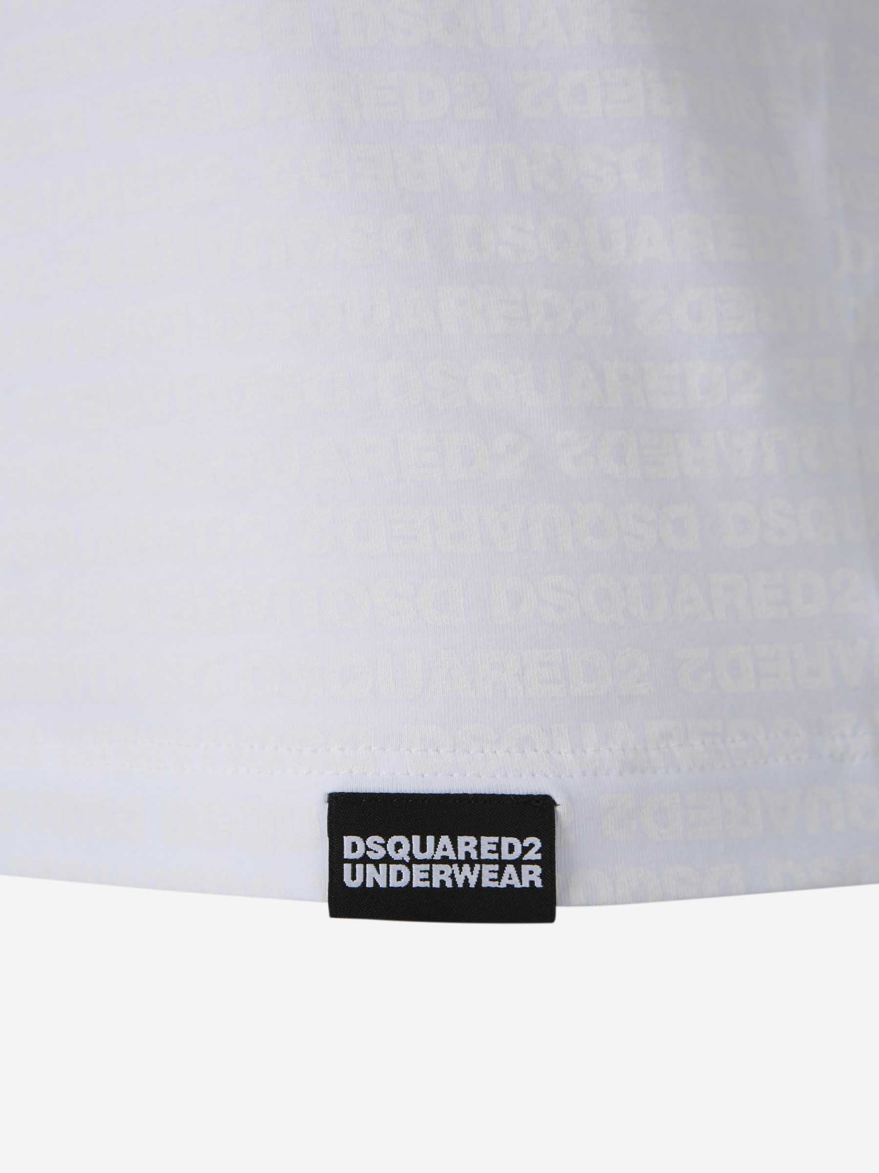 Dsquared2 Hombre Barcelona Camiseta Icon Estampada color Blanco sku 553-004202 02 - Foto 4