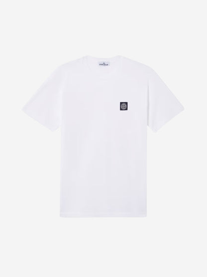 Stone Island Hombre Barcelona Camiseta Logo Algodón color Blanco sku 553-004207 01 - Foto 1