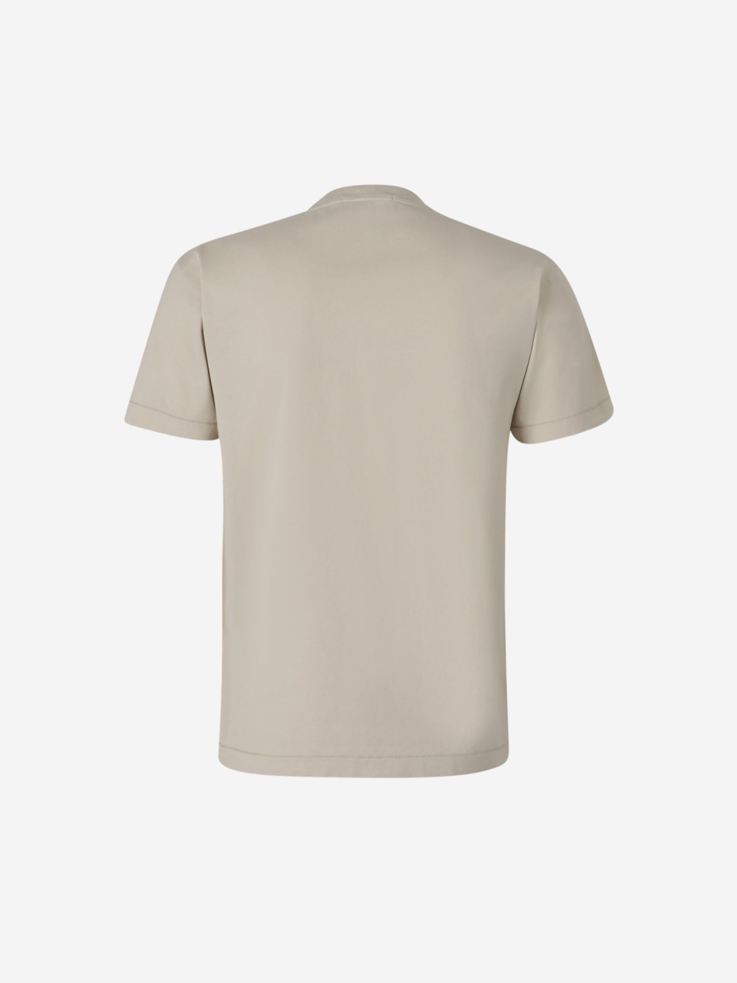 Stone Island Hombre Barcelona Camiseta Logo Algodón color Crema sku 553-004207 04 - Foto 2