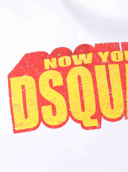 Dsquared2 Hombre Barcelona Camiseta Estampado Algodón color Blanco sku 553-004218 01 - Foto 3