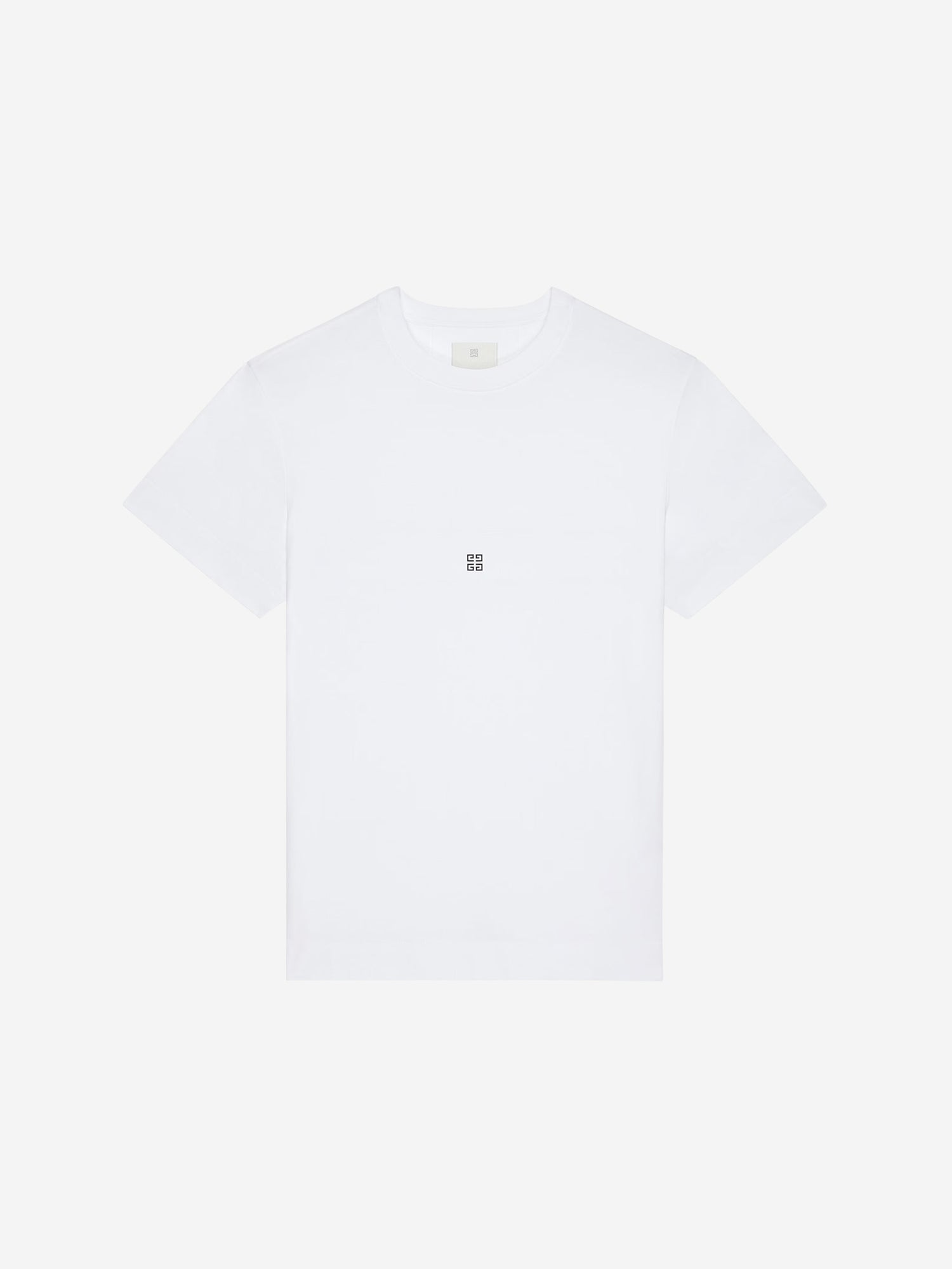 Outlet online Givenchy Hombre Camiseta Logo Algodón color Blanco sku 553-004233 02 - Foto 1