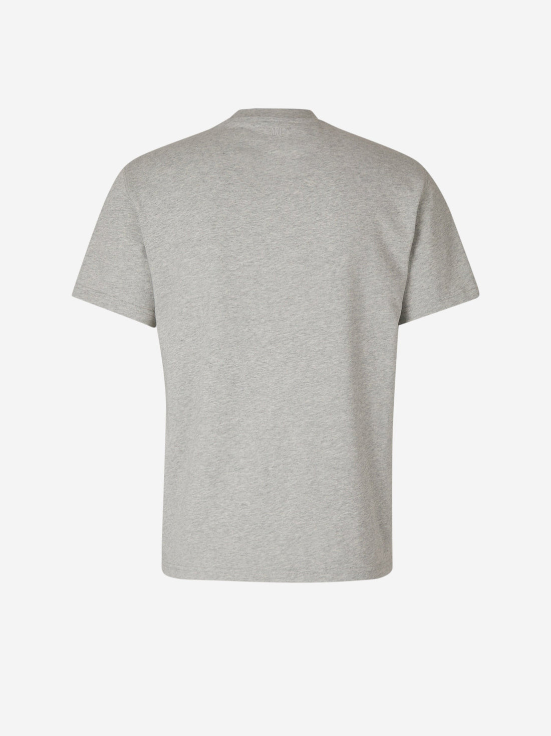 Outlet online Ami Paris Hombre Camiseta Logo Algodón color Gris Piedra sku 553-004234 02 - Foto 2