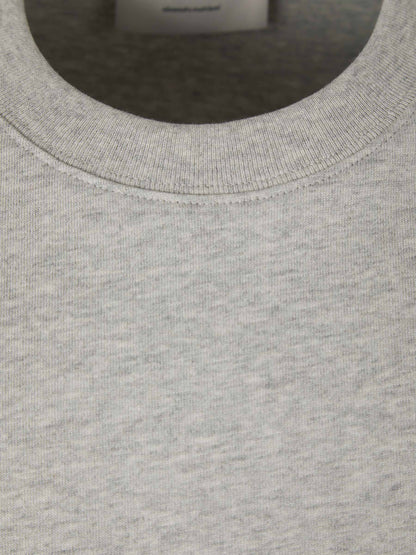 Outlet online Ami Paris Hombre Camiseta Logo Algodón color Gris Piedra sku 553-004234 02 - Foto 3