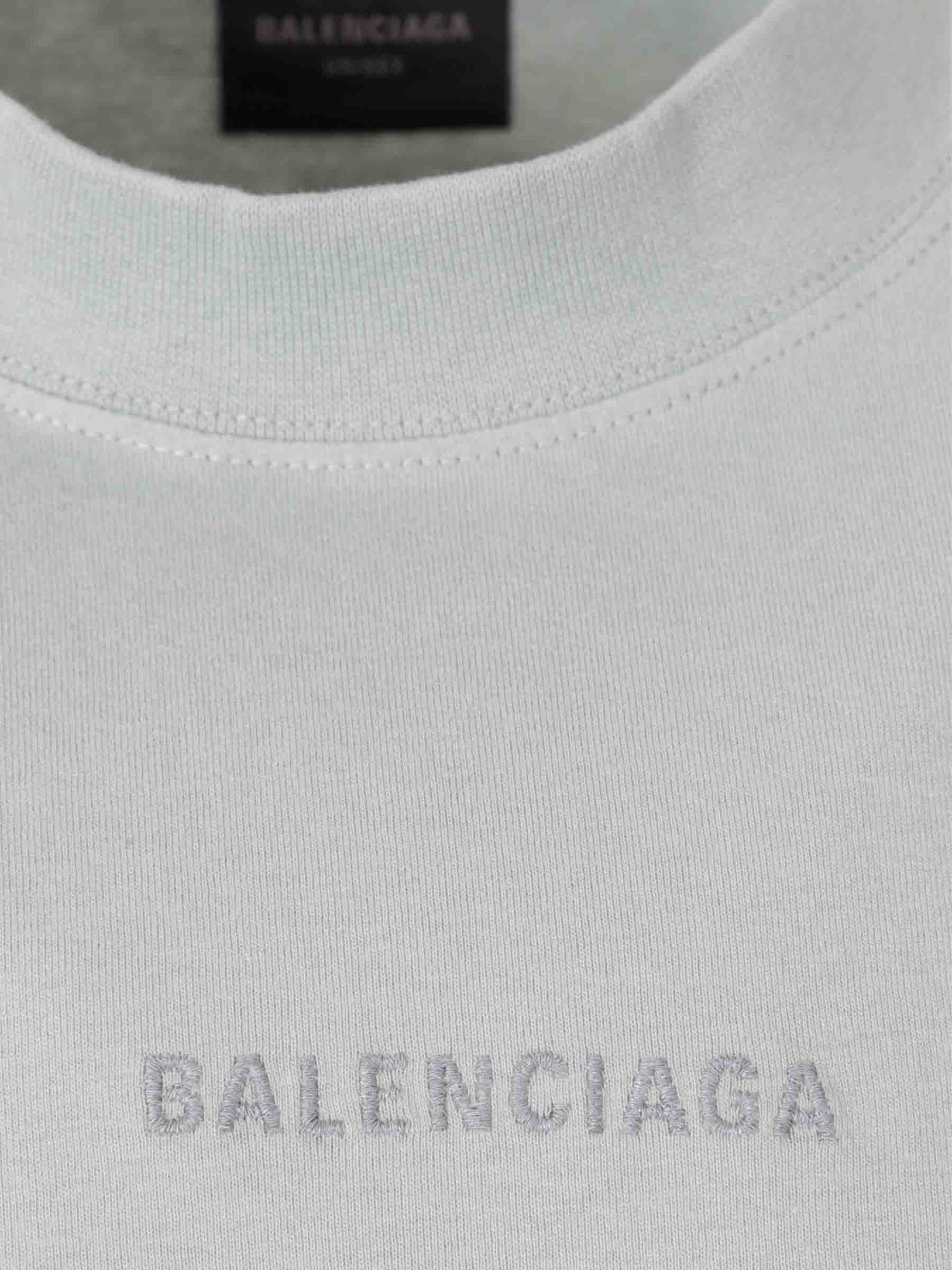 Outlet online Balenciaga Hombre Camiseta Back Reflective color Verde Lima sku 553-004249 02 - Foto 3