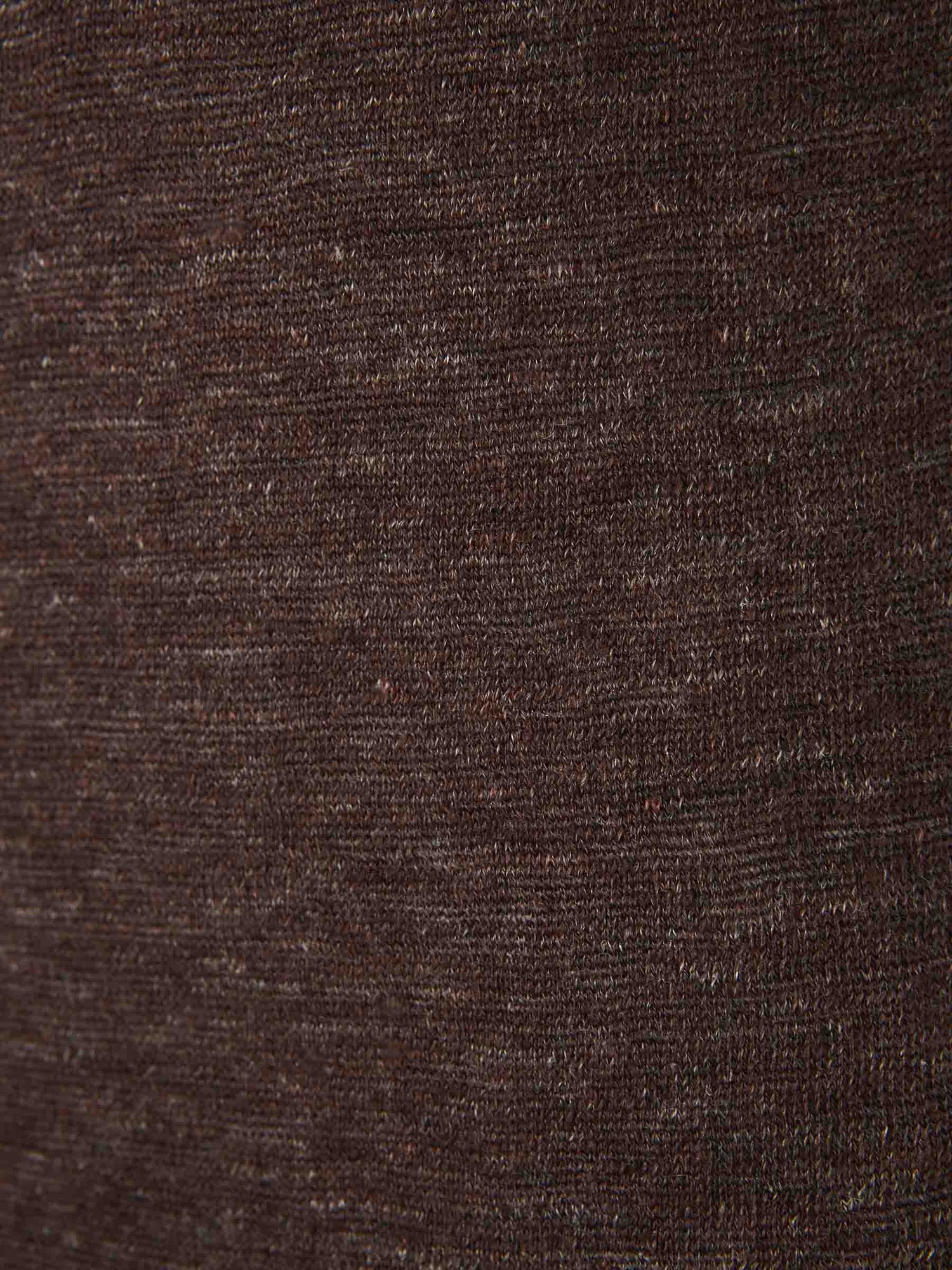 Outlet online Santa Eulalia Hombre Camiseta Punto Lino color Marrón sku 553-004262 01 - Foto 4