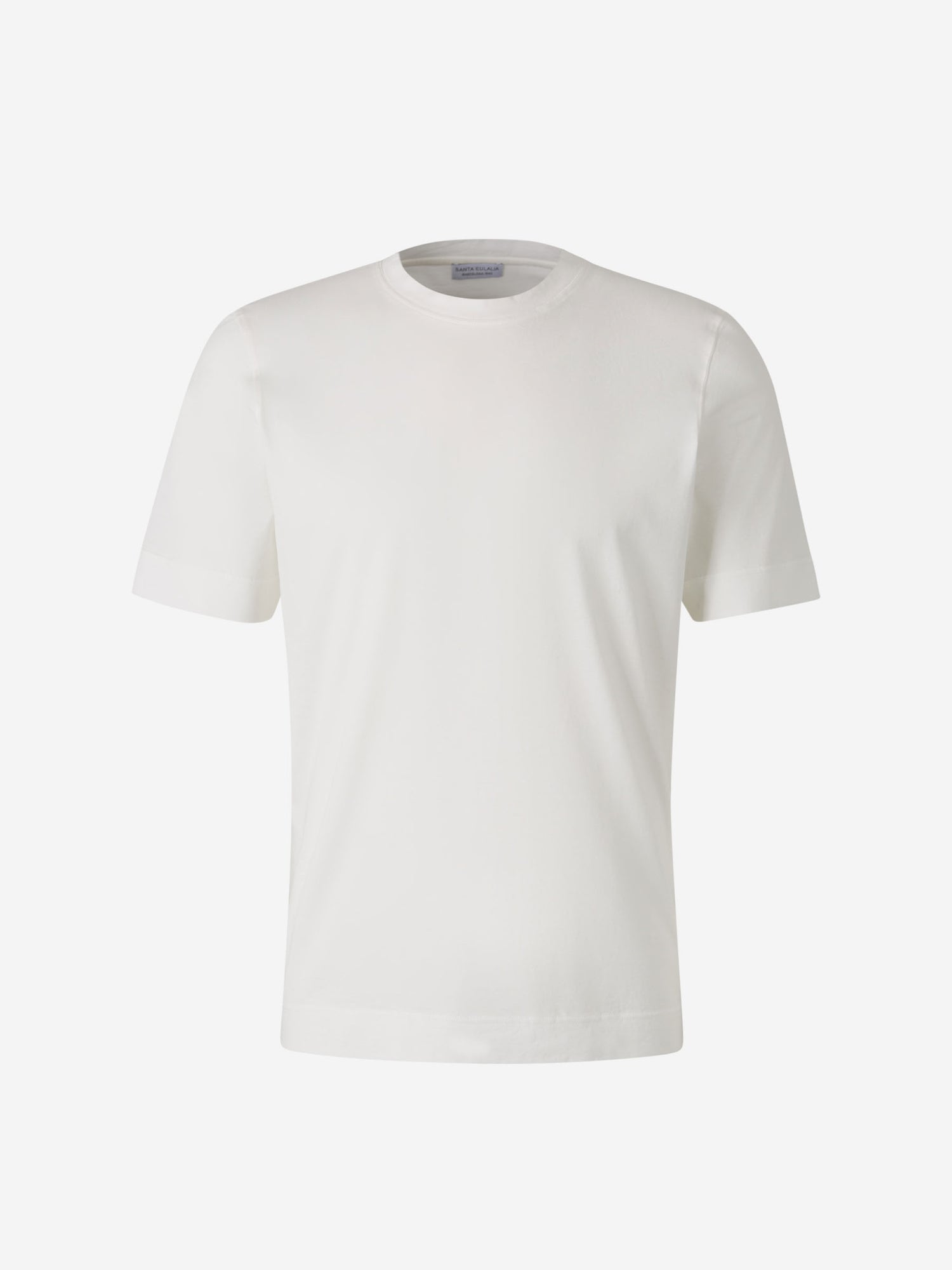 Outlet online Santa Eulalia Hombre Camisetas Lisa Algodón color Blanco sku 553-004263 01 - Foto 1