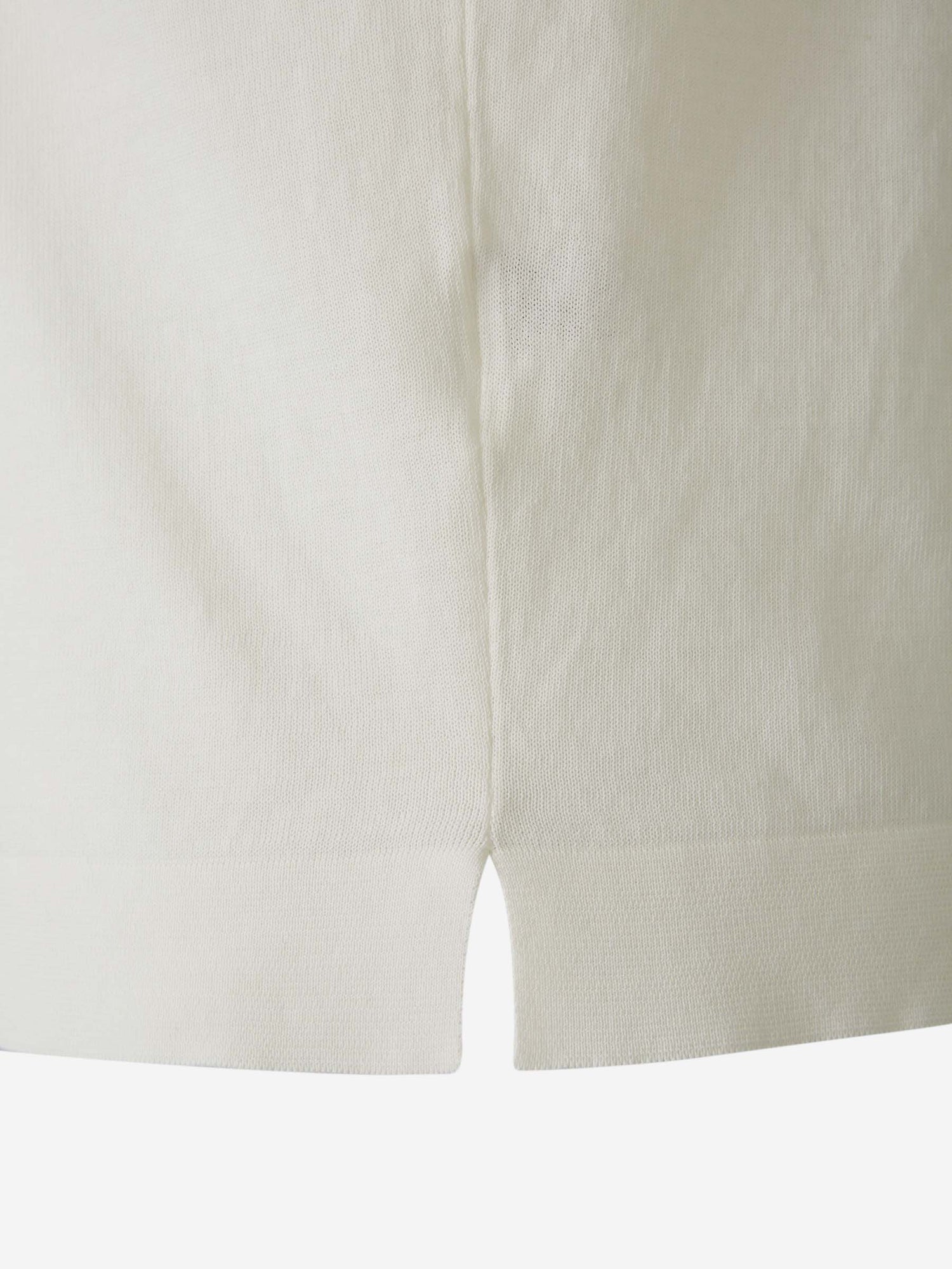 Outlet online Santa Eulalia Hombre Camiseta Punto Algodón color Blanco sku 553-004273 01 - Foto 4