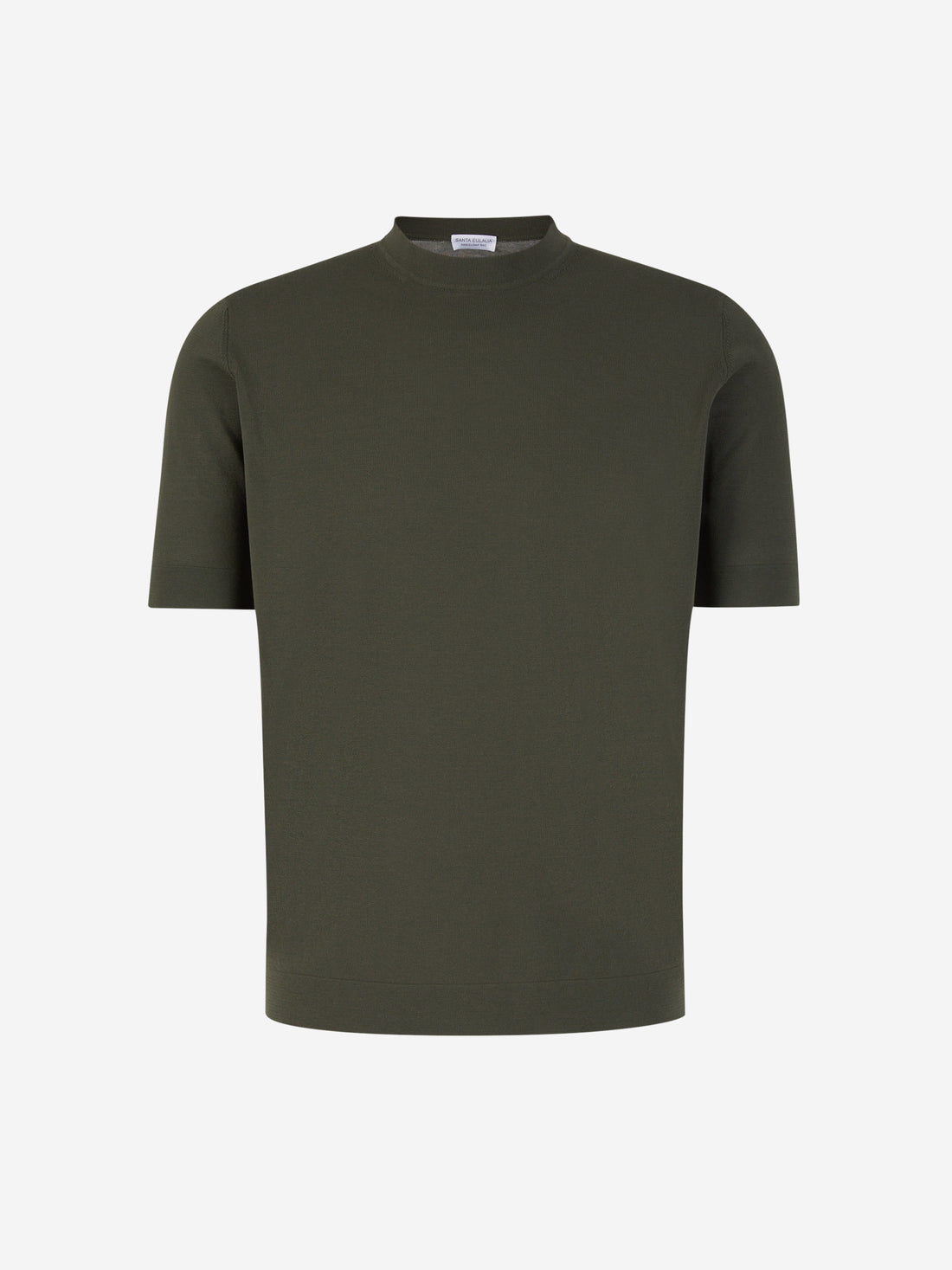 Outlet online Santa Eulalia Hombre Camiseta Punto Algodón color Verde Militar sku 553-004273 02 - Foto 1