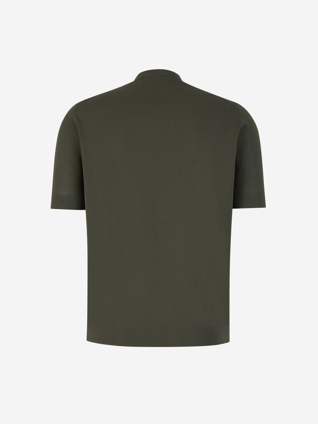 Outlet online Santa Eulalia Hombre Camiseta Punto Algodón color Verde Militar sku 553-004273 02 - Foto 2