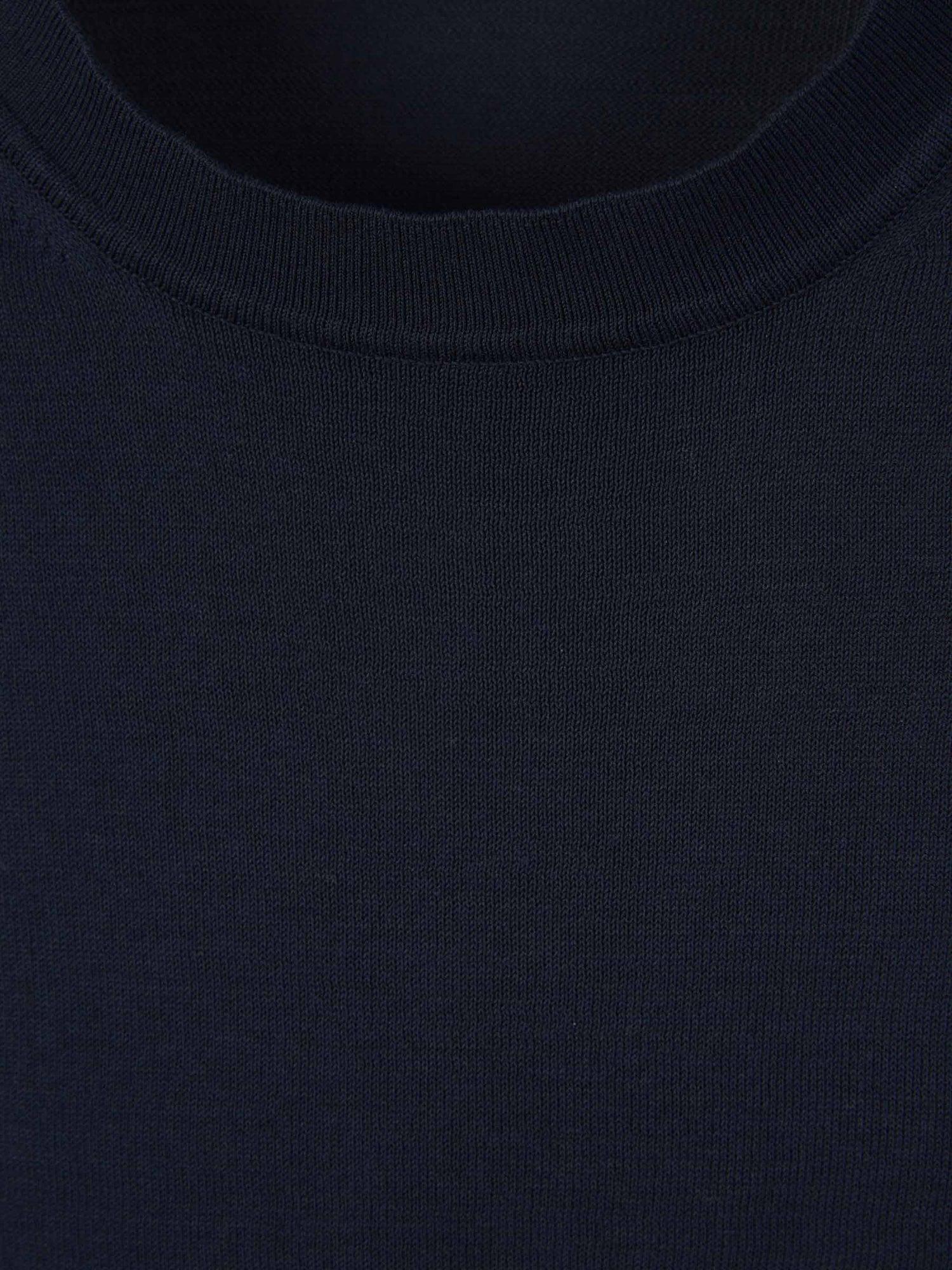 Outlet online Santa Eulalia Hombre Camiseta Punto Algodón color Azul Noche sku 553-004273 03 - Foto 3