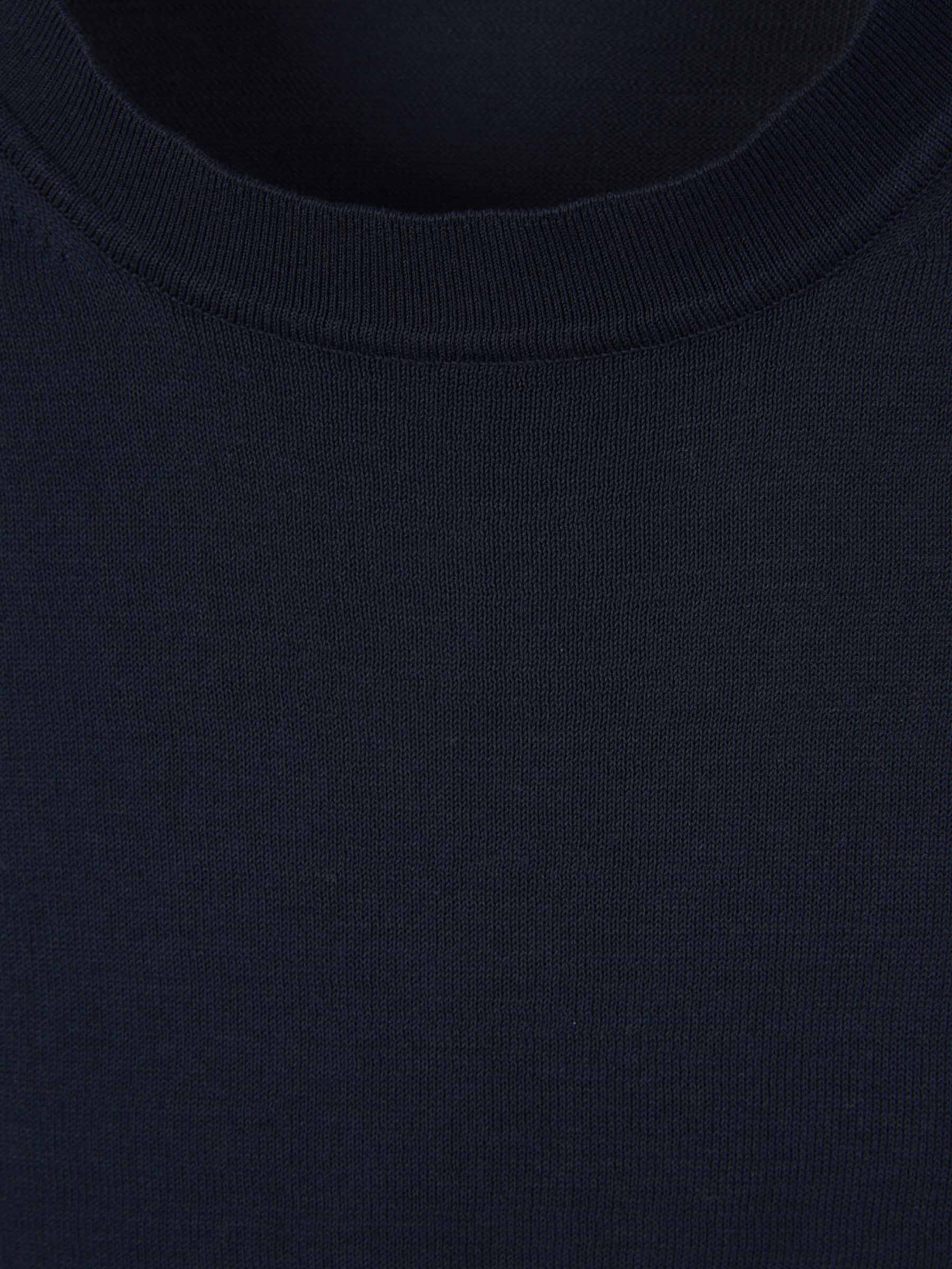 Outlet online Santa Eulalia Hombre Camiseta Punto Algodón color Azul Noche sku 553-004273 03 - Foto 3