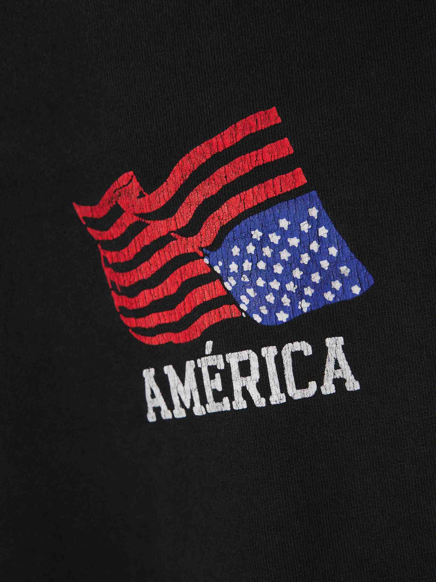Willy Chavarria Hombre Barcelona Camiseta América Algodón color Negro sku 553-004295 01 - Foto 5