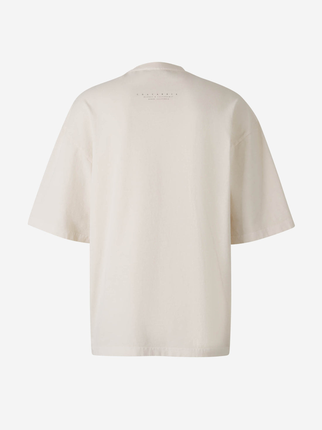 Willy Chavarria Hombre Barcelona Camiseta Estampado Algodón color Beige sku 553-004297 01 - Foto 2