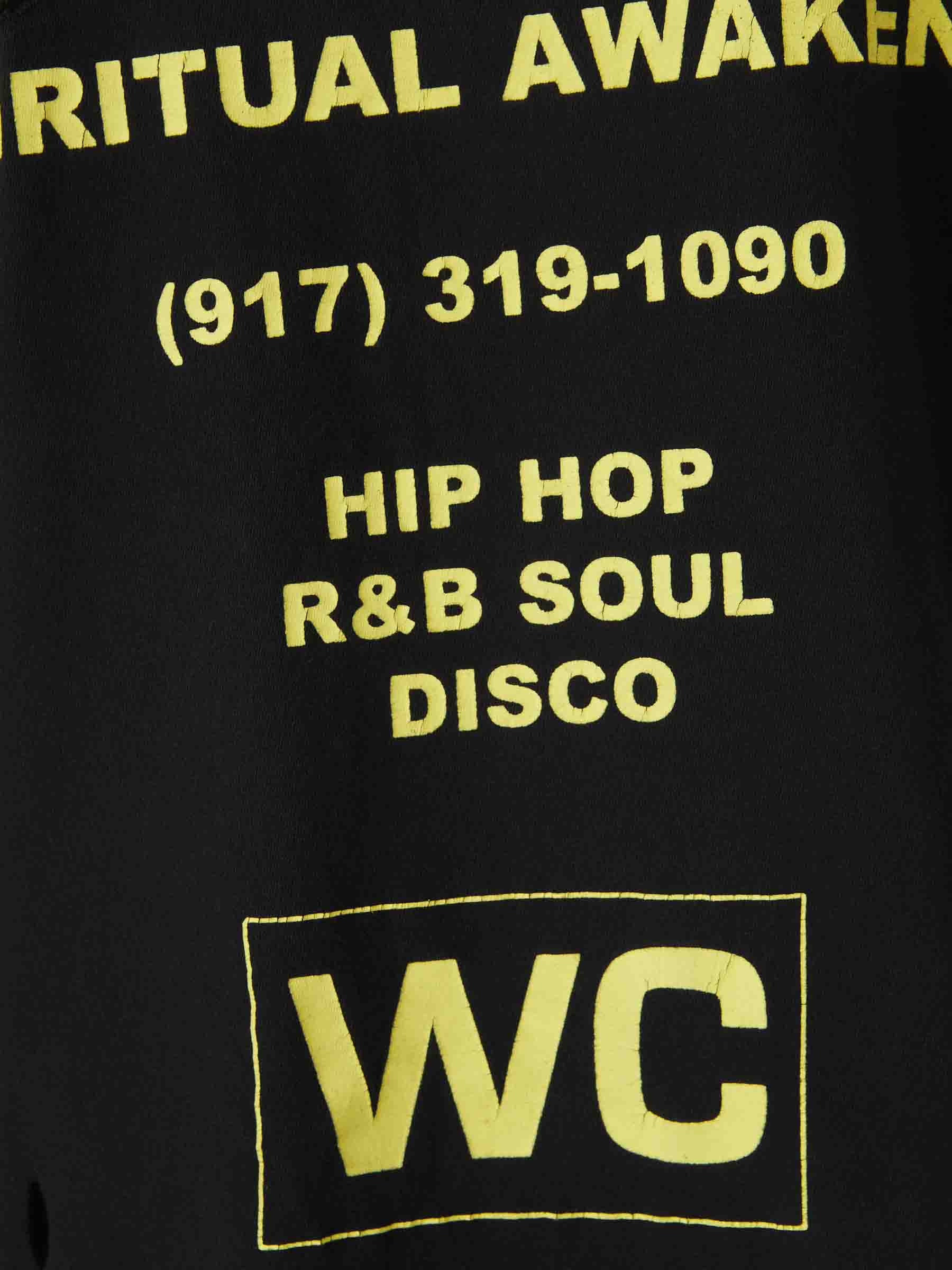 Willy Chavarria Hombre Barcelona Camiseta Divine Sounds color Negro sku 553-004299 01 - Foto 5