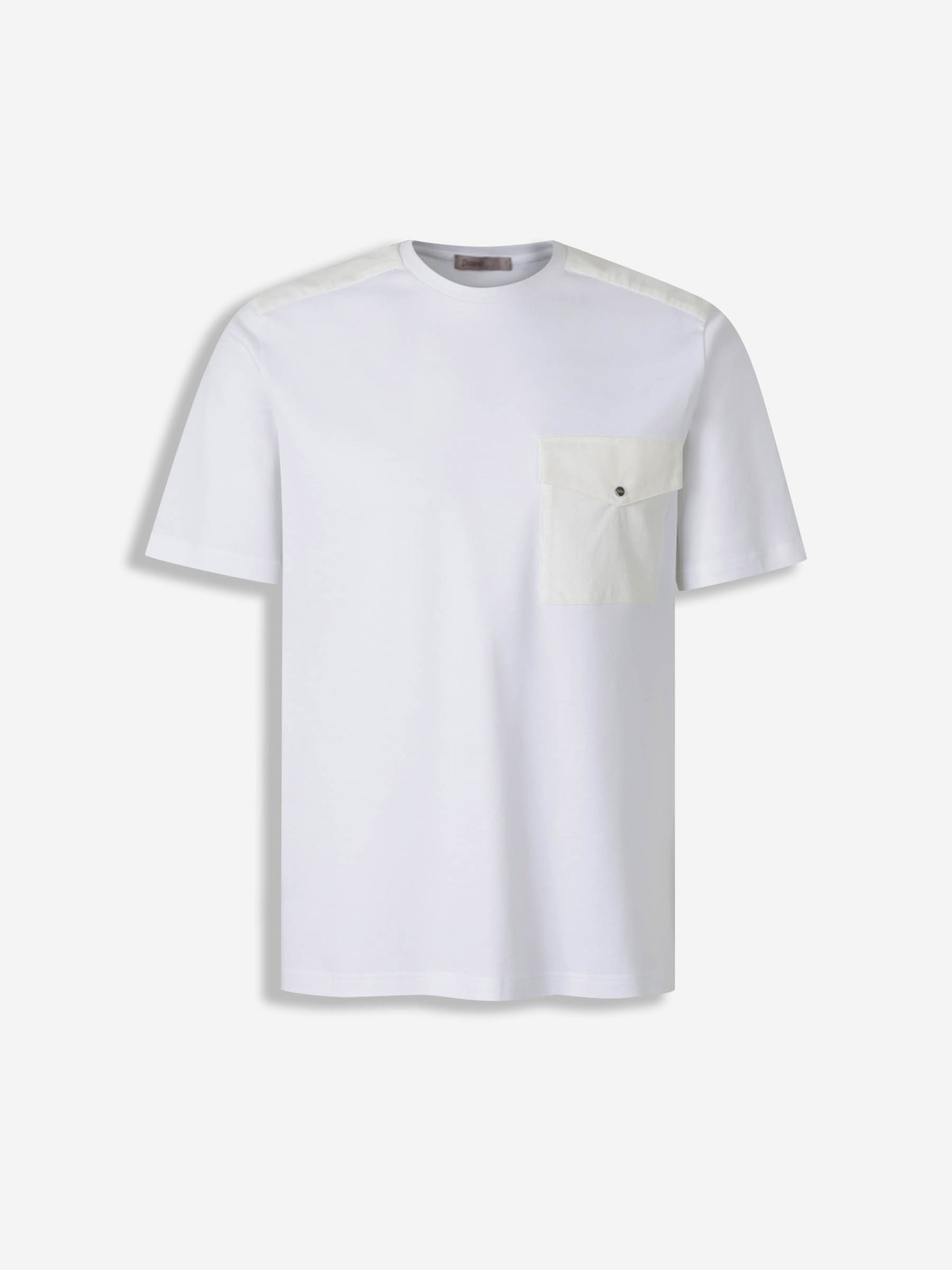 Outlet online Herno Hombre Camiseta con Bolsillo color Blanco sku 553-004310 01 - Foto 1