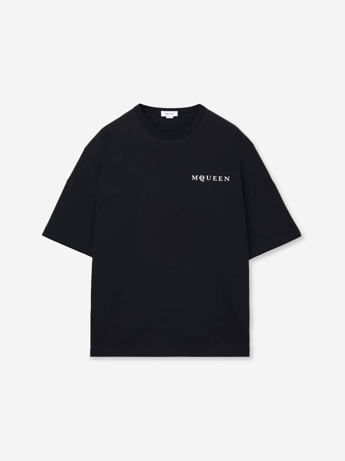 Outlet online McQueen Hombre Camiseta Oversized Logo color Negro sku 553-004312 01 - Foto 1