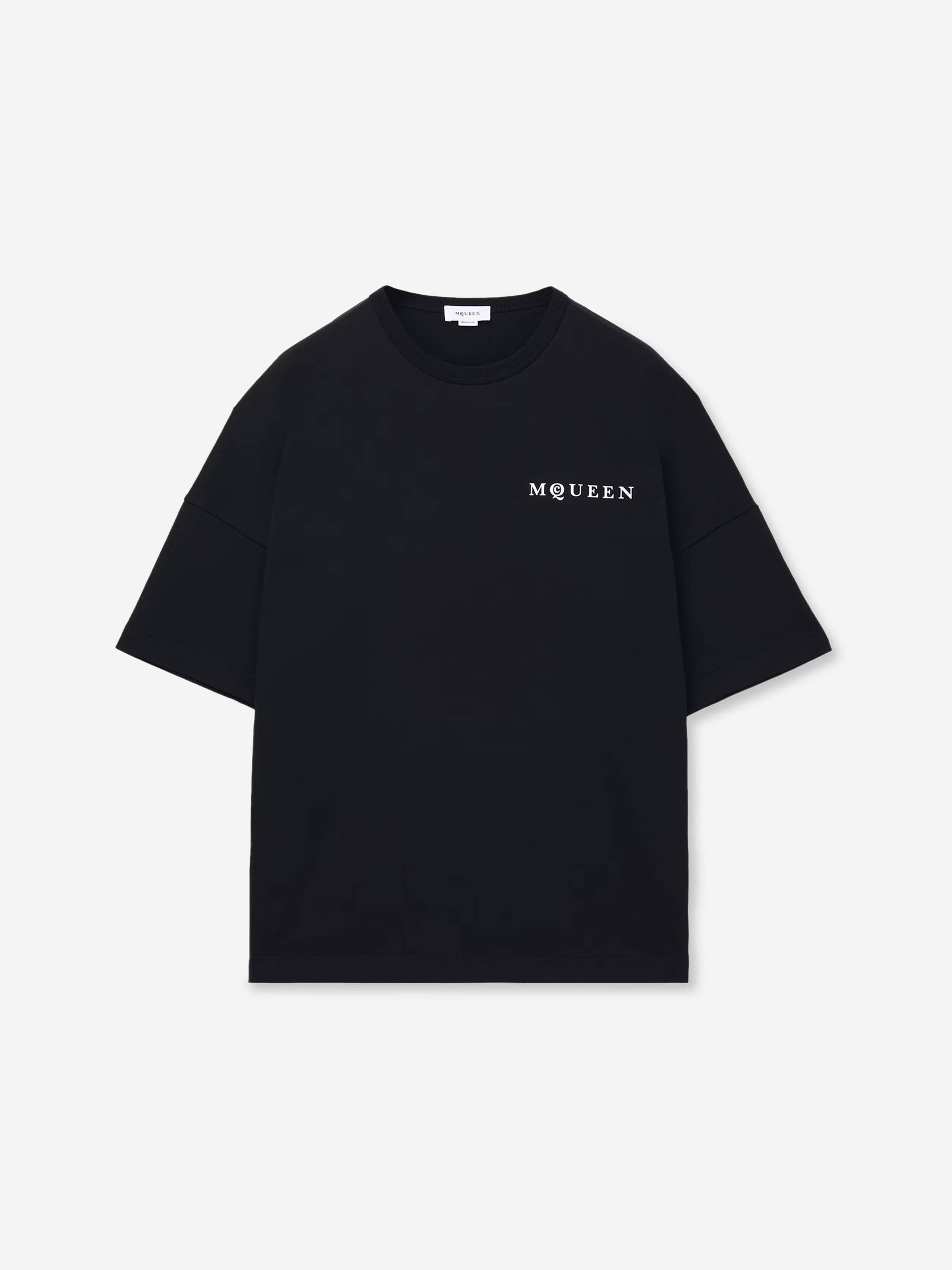 Outlet online McQueen Hombre Camiseta Oversized Logo color Negro sku 553-004312 01 - Foto 1