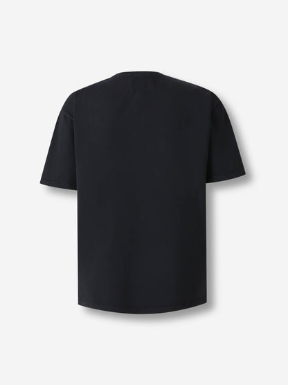 Outlet online Rhude Hombre Camiseta Cuello Redondo color Negro sku 553-004332 01 - Foto 2