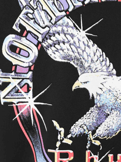 Outlet online Rhude Hombre Camiseta Cuello Redondo color Negro sku 553-004332 01 - Foto 3