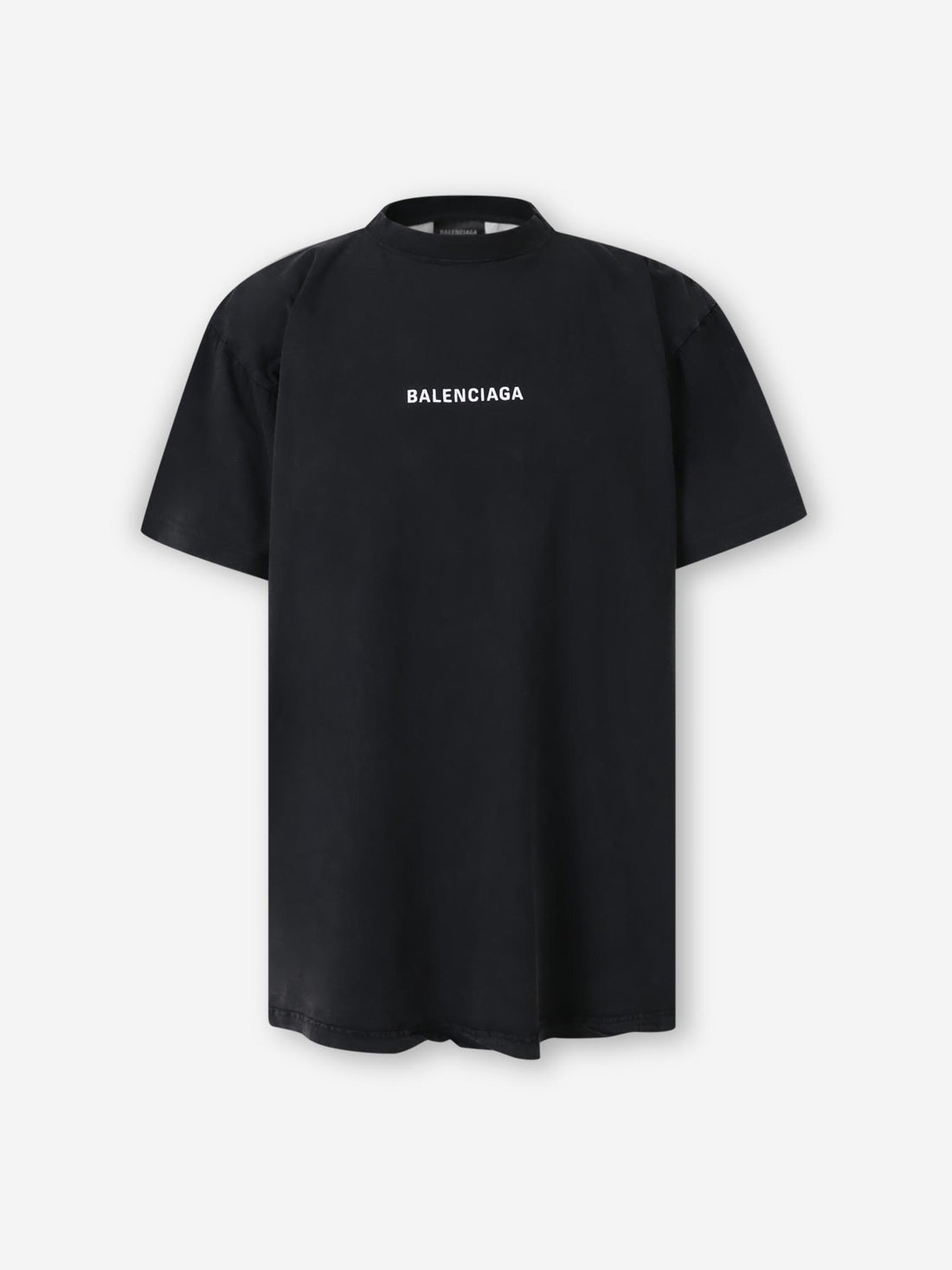 Outlet online Balenciaga Hombre Camiseta Cuello Redondo color Negro sku 553-004341 01 - Foto 1