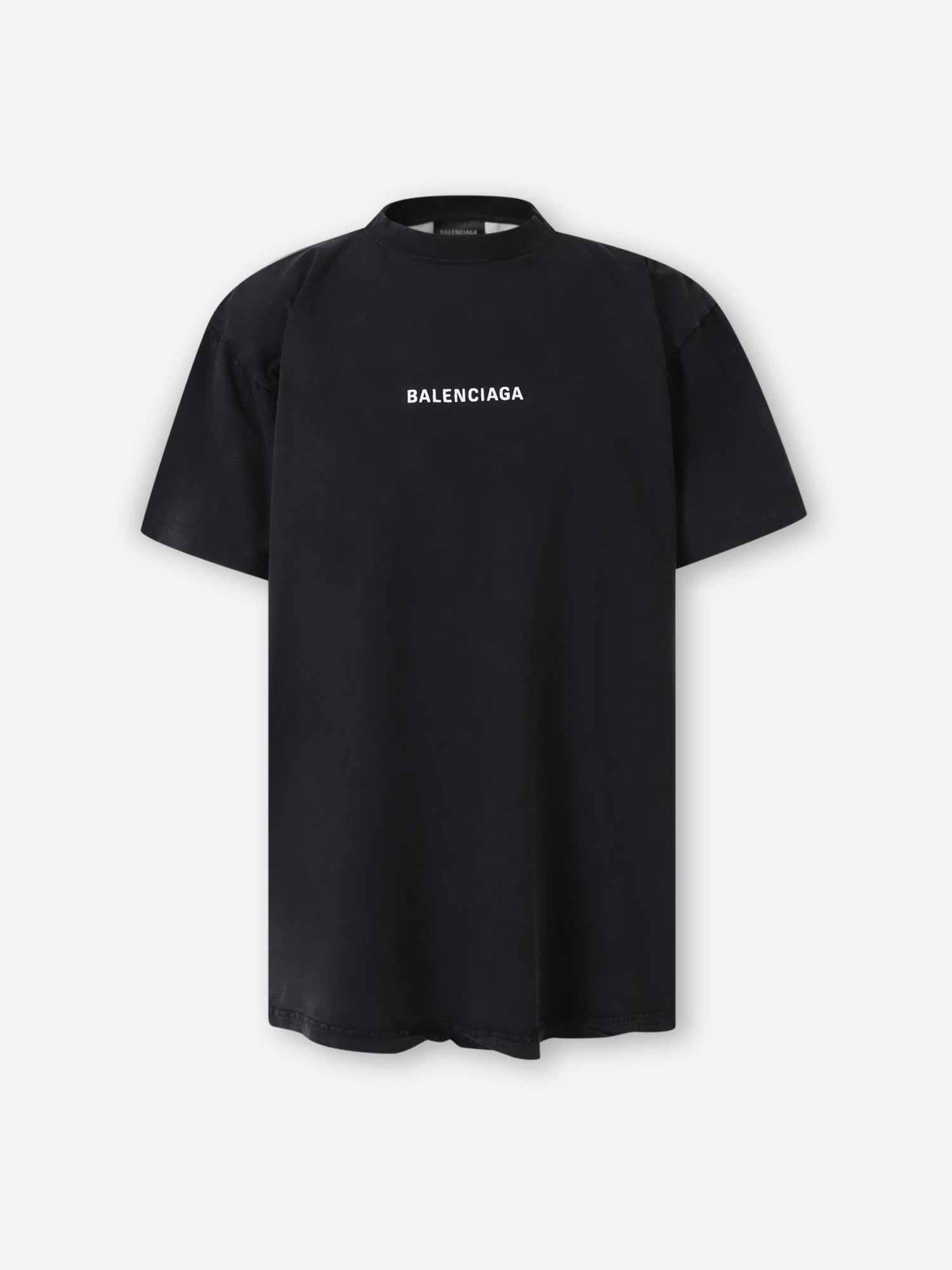 Outlet online Balenciaga Hombre Camiseta Cuello Redondo color Negro sku 553-004341 01 - Foto 1