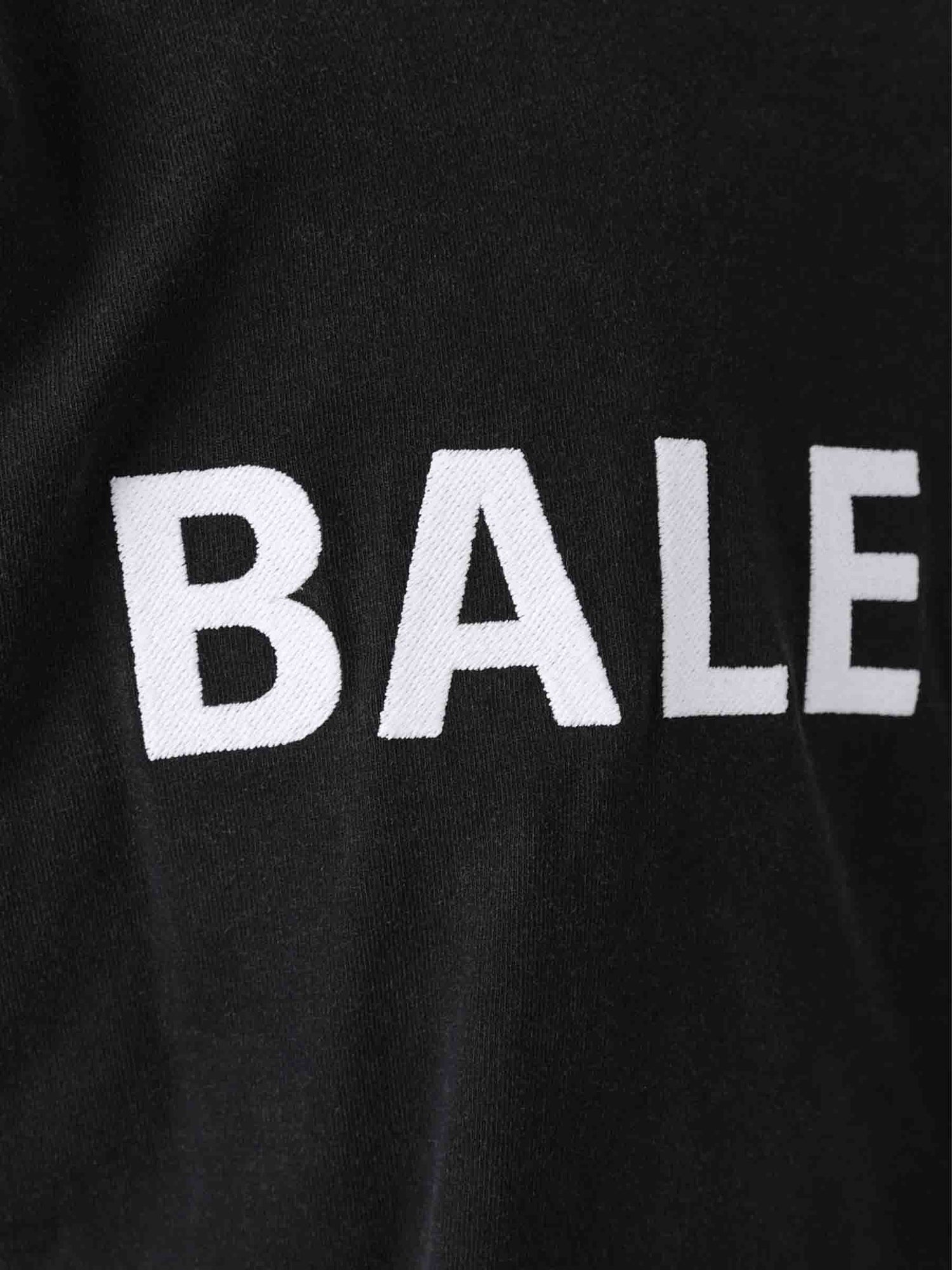 Outlet online Balenciaga Hombre Camiseta Cuello Redondo color Negro sku 553-004341 01 - Foto 4