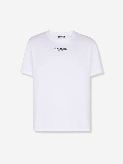 Outlet online Balmain Hombre Camiseta Cuello Redondo color Blanco sku 553-004358 01 - Foto 1