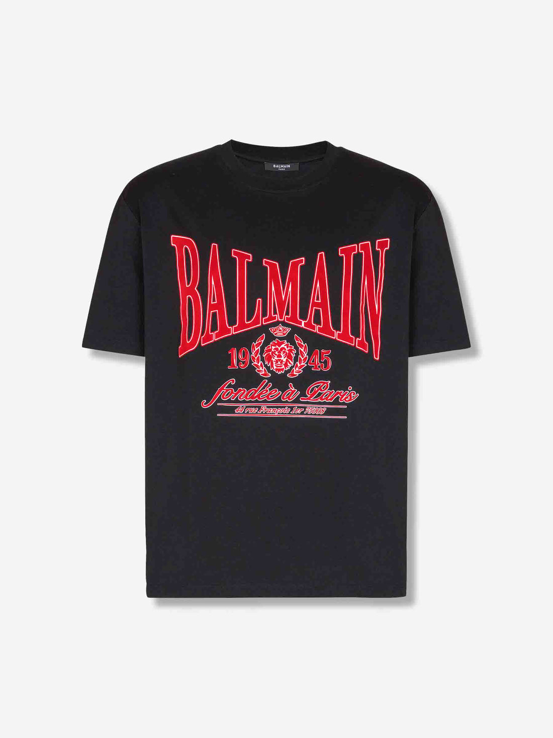 Outlet online Balmain Hombre Camiseta Cuello Redondo color Negro sku 553-004359 01 - Foto 1