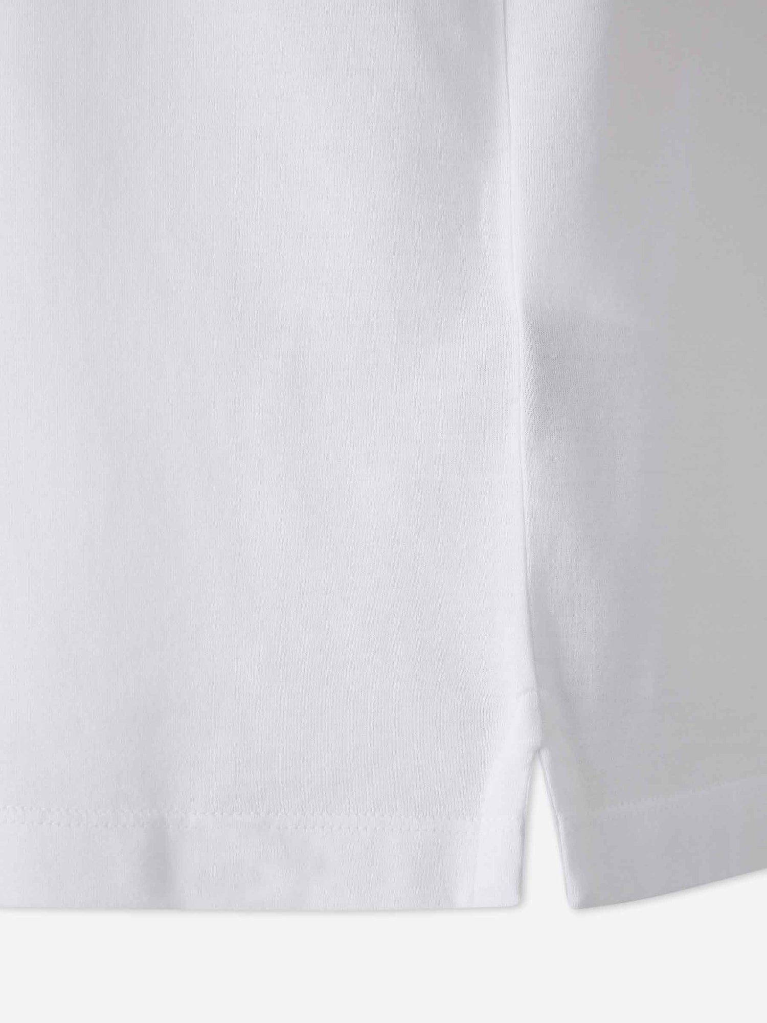 Outlet online Brioni Hombre Camiseta Algodón color Blanco sku 553-004362 02 - Foto 3