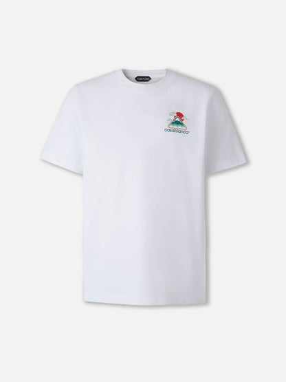 Outlet online Casablanca Hombre Camiseta Montagne Ondulée color Blanco sku 553-004363 01 - Foto 1
